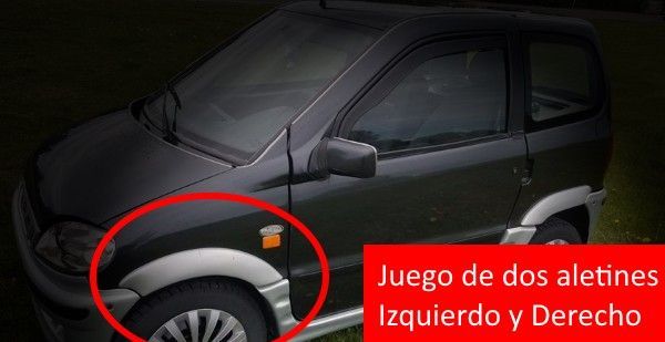 ALETINES DELANTERO DERECHO E IZQUIERDO MICROCAR