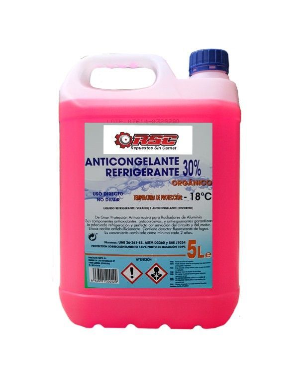 ANTICONGELANTE REFRIGERANTE ROSA