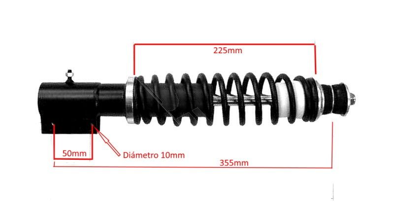 AMORTIGUADOR DELANTERO JDM 901002