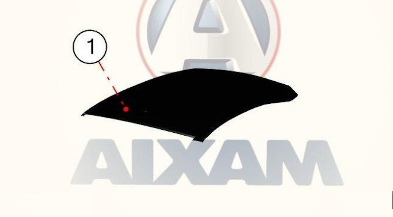 TECHO EXTERIOR ABS AIXAM CITY 2016 / 2020