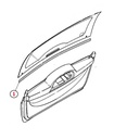 GOMA PERFIL PARTE HORIZONTAL PORTON  MICROCAR