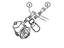 RACOR TORNILLO GASOIL LOMBARDINI
