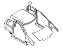 ALETA TRASERA MICROCAR LYRA ORIGINAL RO729621