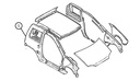 ALETA TRASERA DX ORIGINAL MICROCAR VIRGO I / II  0729762