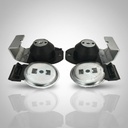 KIT SILENT BLOC + CHAPA LIGIER. 1120208 1120209